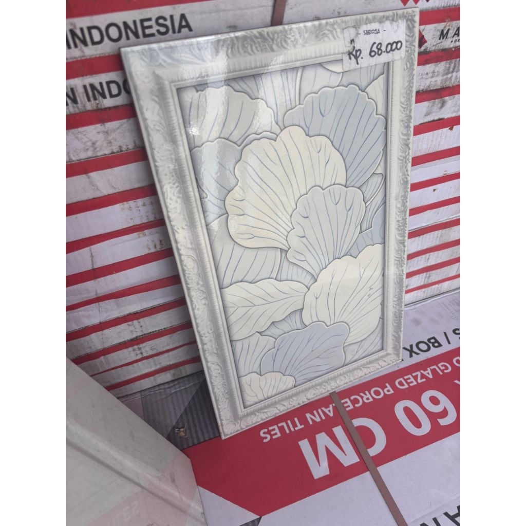 Keramik Dinding 25x40 Seroja Grey