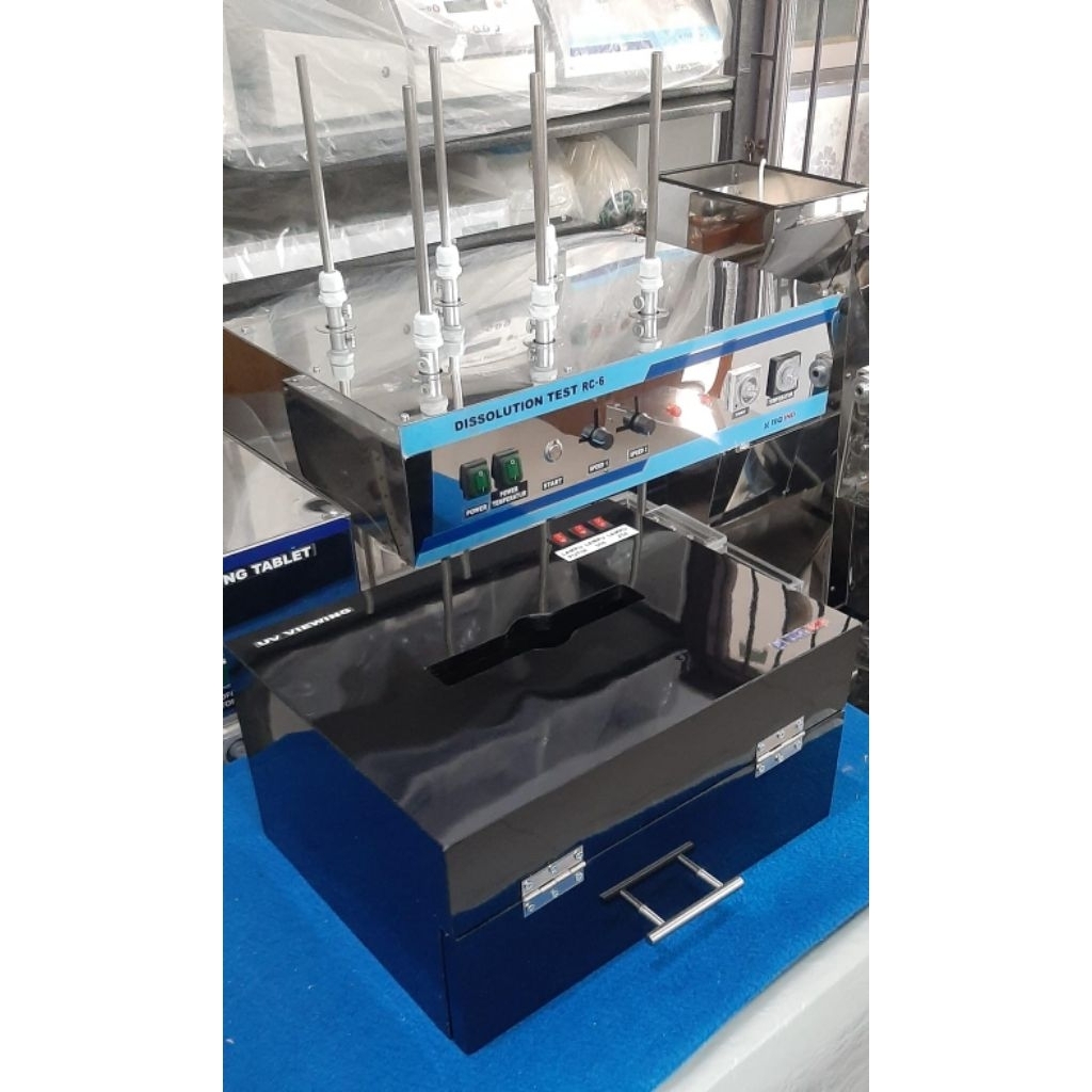 alat UV Viewing , lampu UV box untuk pengamatan TLC/KLT kromatografi lapis tipis , mengecek spot ber