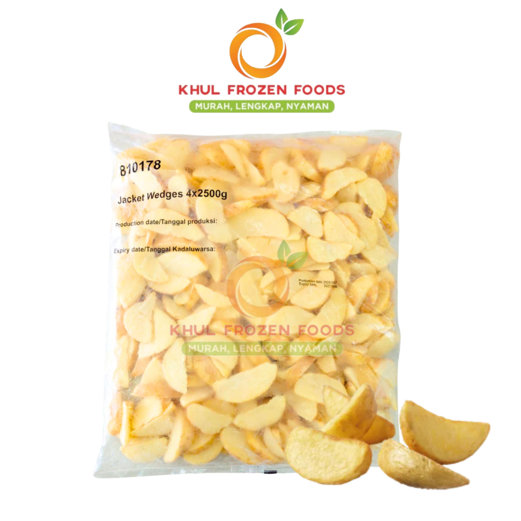 Aviko Kentang Wedges 2.5Kg / AVIKO/ Kentang besar/ potato/ Steak/ beku/ Frozen/ French Fries