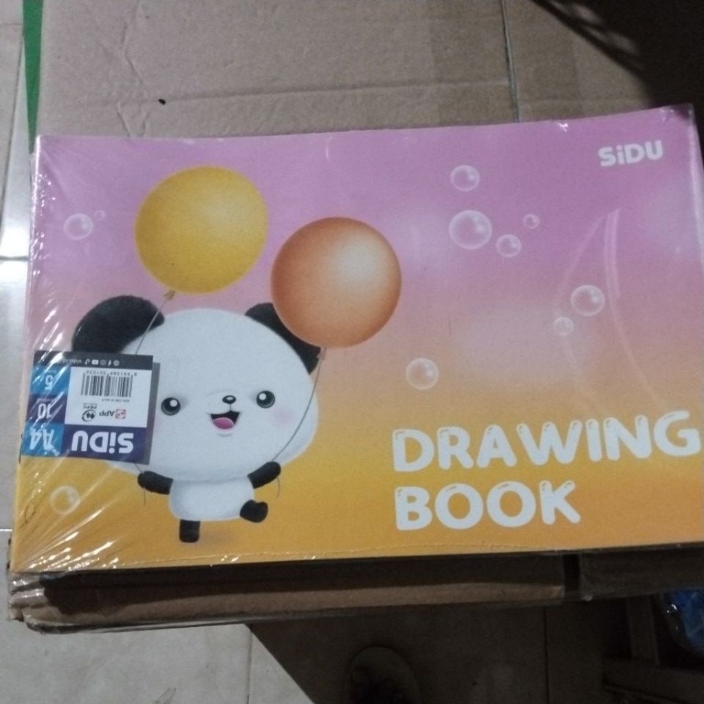2 pack buku gambar sidu a4 isi 5buku x 2