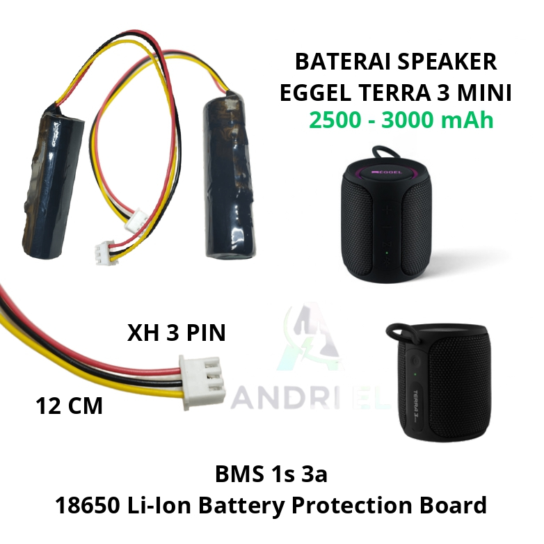 Baterai Eggel Terre 3 Mini Baterai Speaker Eggel Terre 3 Mini 2500-3000mAh