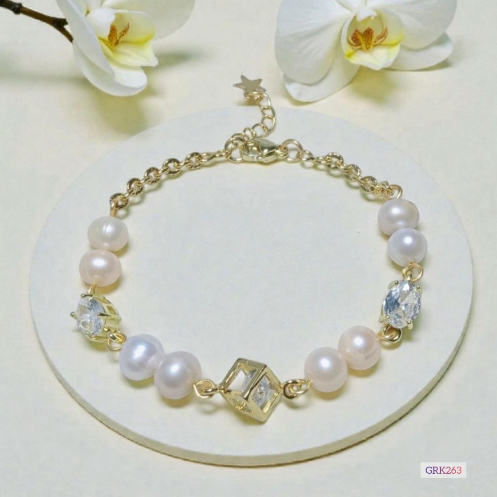gelang mutiara korean style gelang mutiara kristal gelang mutiara aesthetic gelang mutiara pria gela