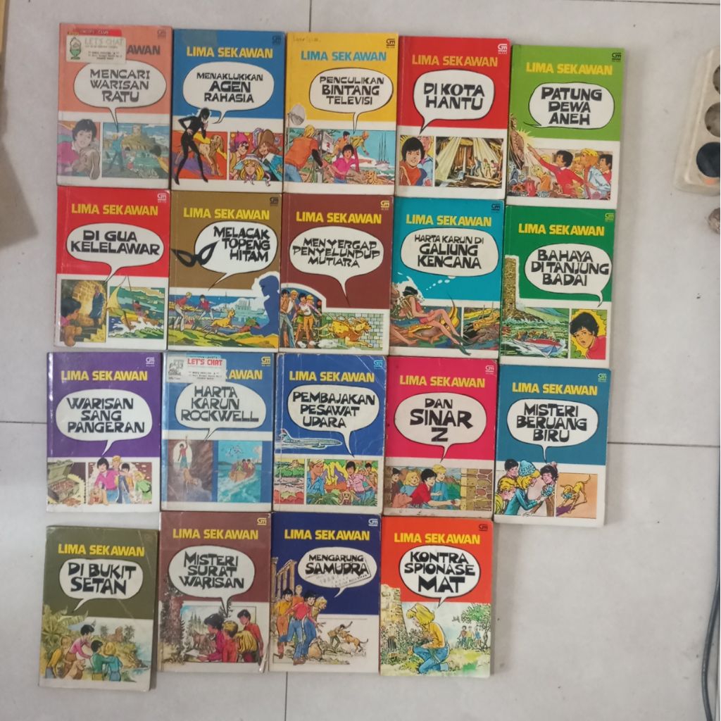 Serial Petualangan Baru Lima Sekawan - Enid Blyton - Claude Voilier - Paket Lengkap