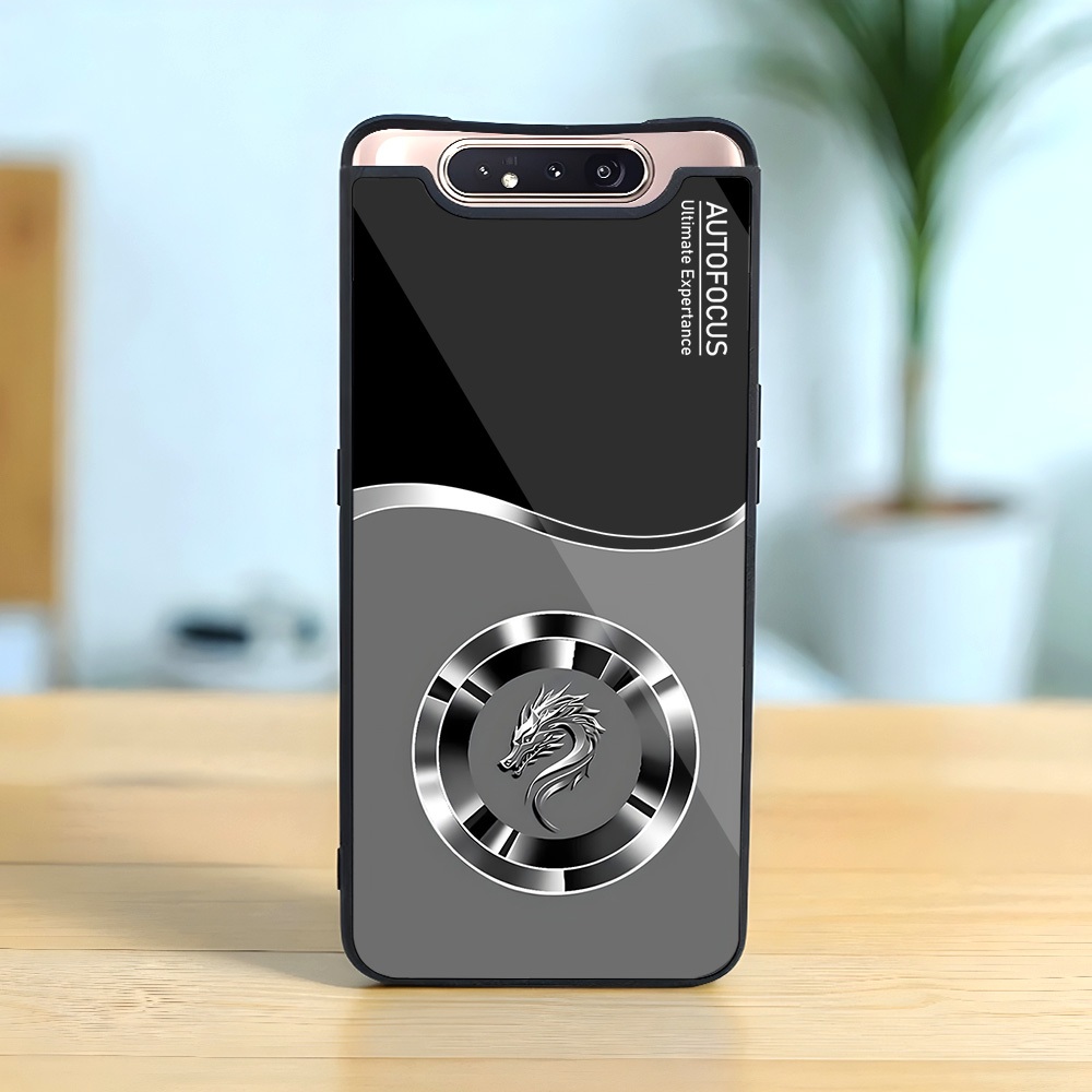 Case Glass Kilau For samsung A80 - case hp - case kilau samsung a80 - Casing Handphone samsung A80 [