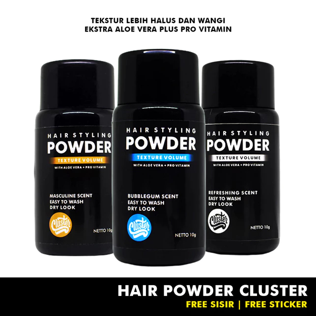 HAIR POWDER CLUSTER | PREMIUM HAIR POWDER | Volume dust hair styling powder