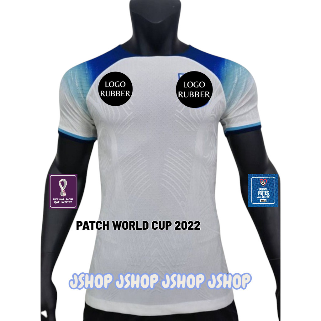 BAJU BOLA JERSEY BOLA JERSEY PLAYER ISSUE INGGRIS HOME 2022 JERSEY BOLA PLAYER ISSUE PIALA DUNIA