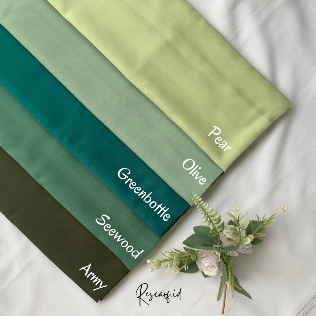 Paris Premium Hijab Katun Premium Bahan  Jilbab Premium