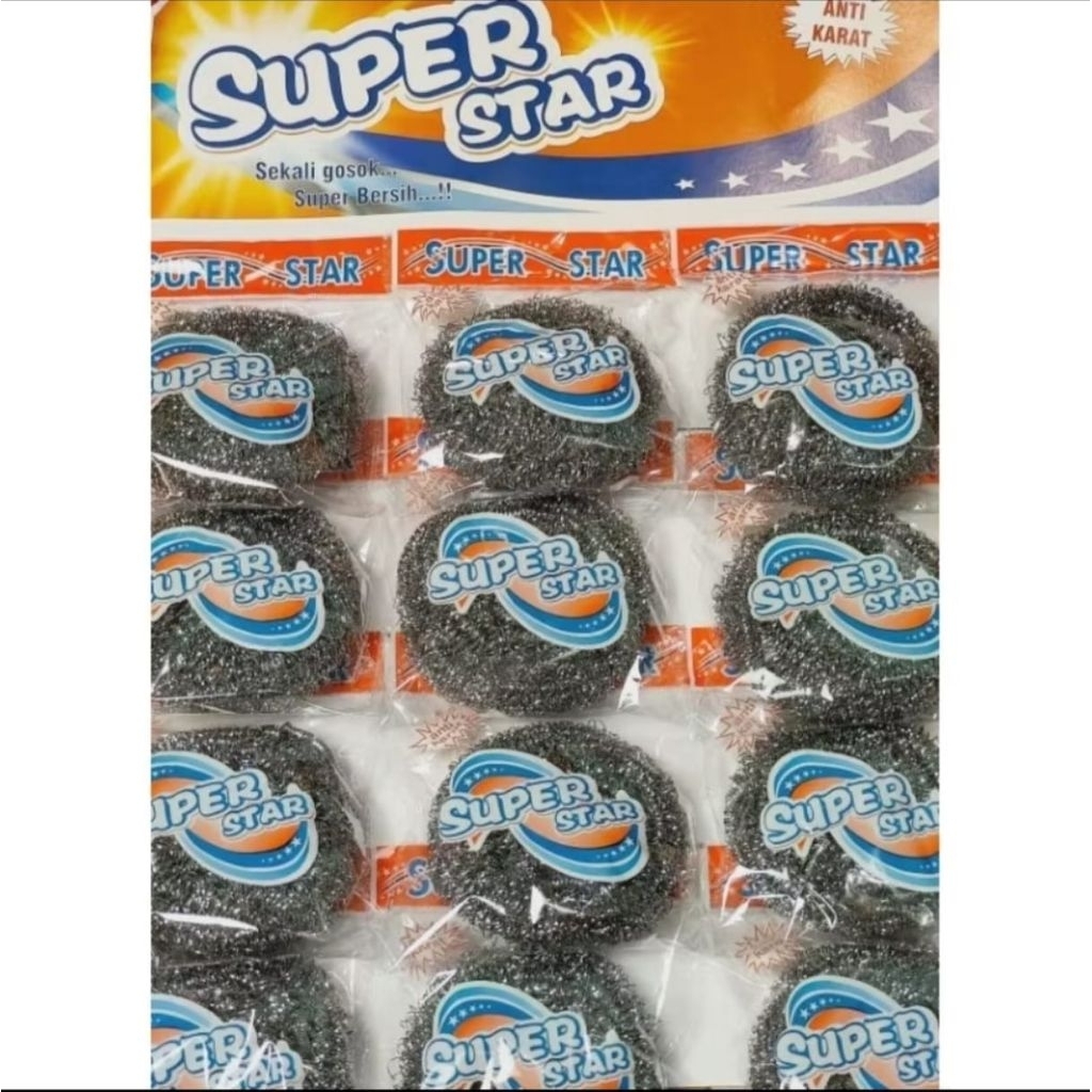 BUSA SPON CUCI PIRING/KAWAT CUCI/KAWAT CUCI PANCI PER 1 PCS