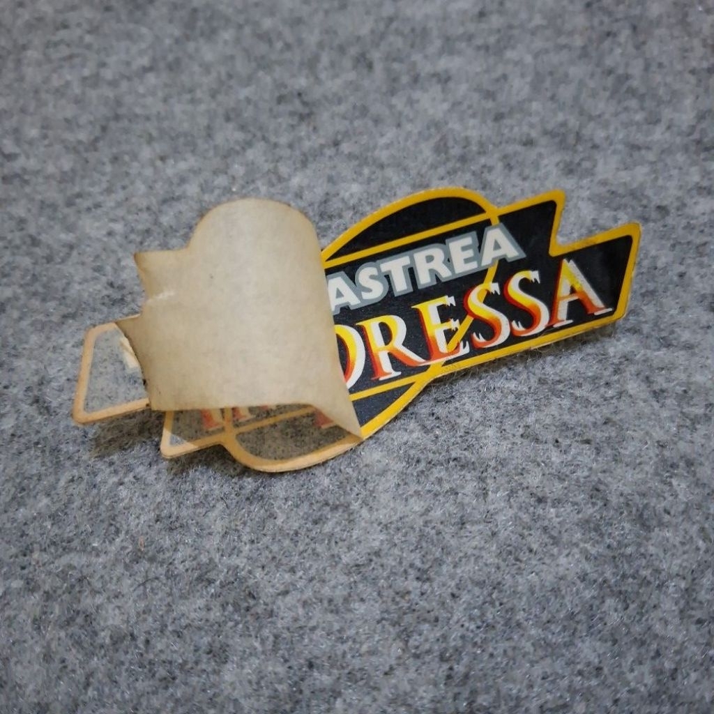 Striping Sticker Stiker Sayap Depan Astrea Black Impressa Honda Astrea Grand Black Impressa Asli Ori