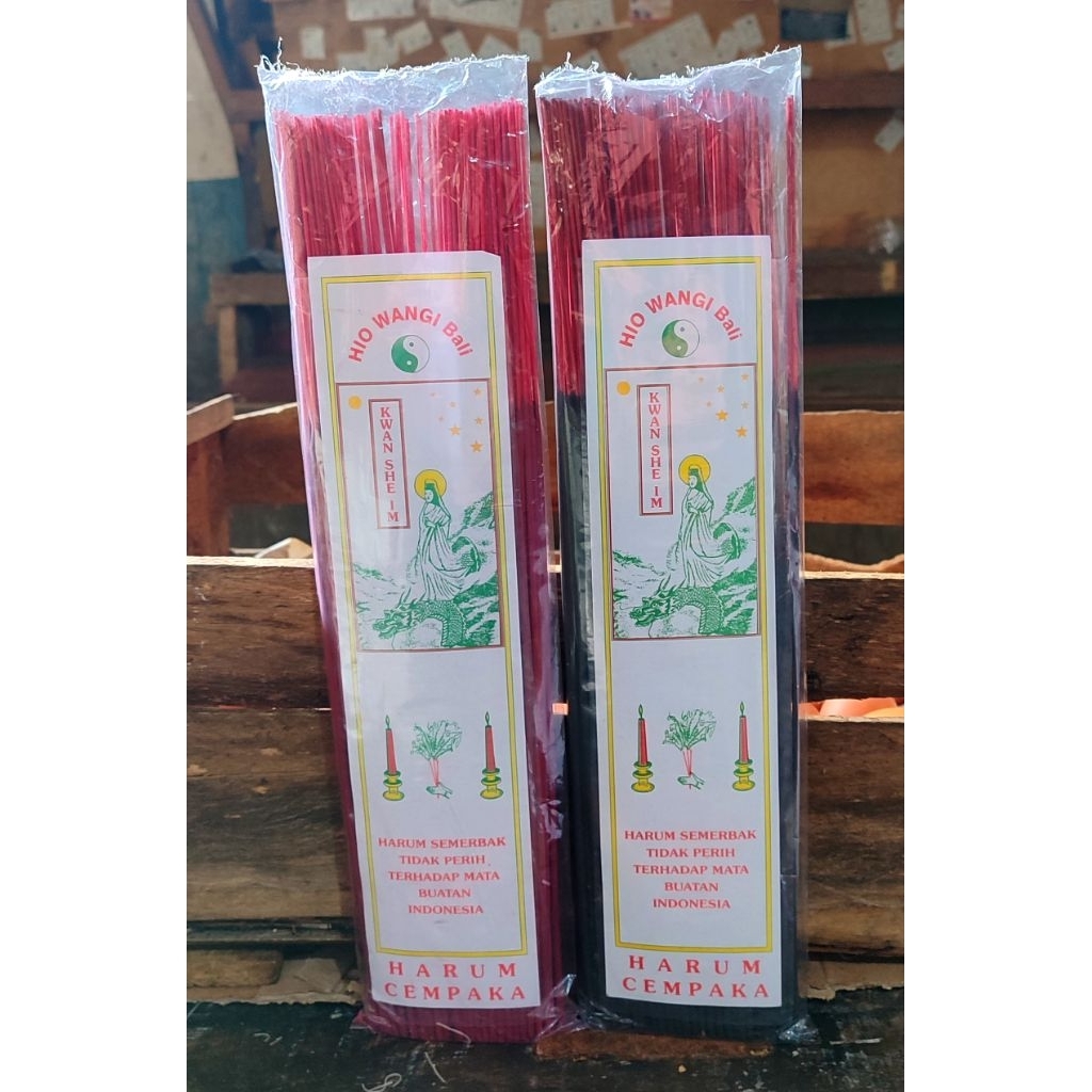 HIO  WANGI BALI Warna Merah/ Hitam