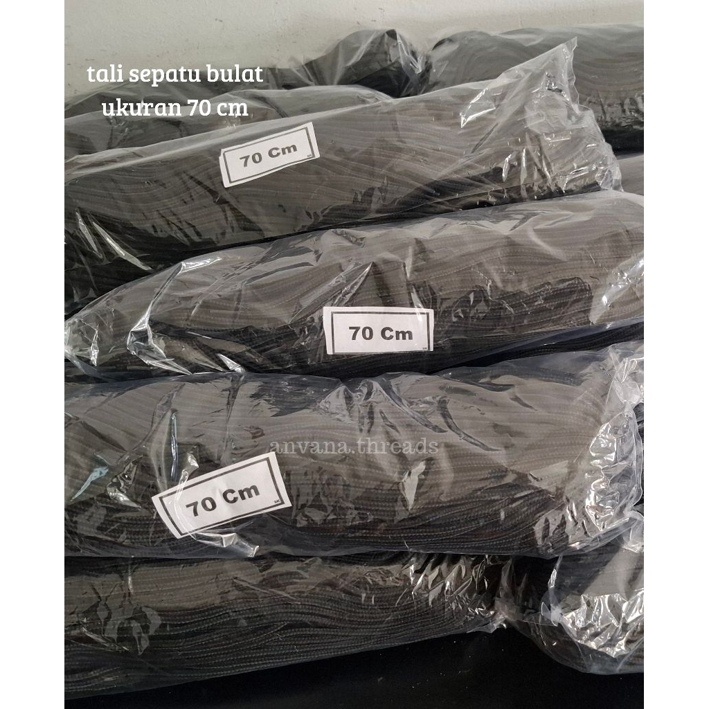 tali sepatu bulat 70 cm
