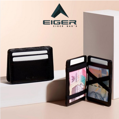 Eiger Bag'S - Cartiera Gala Wallet Dompet Kartu Dan Uang Lipat Pria Wanita Card Holder Tipis Mini