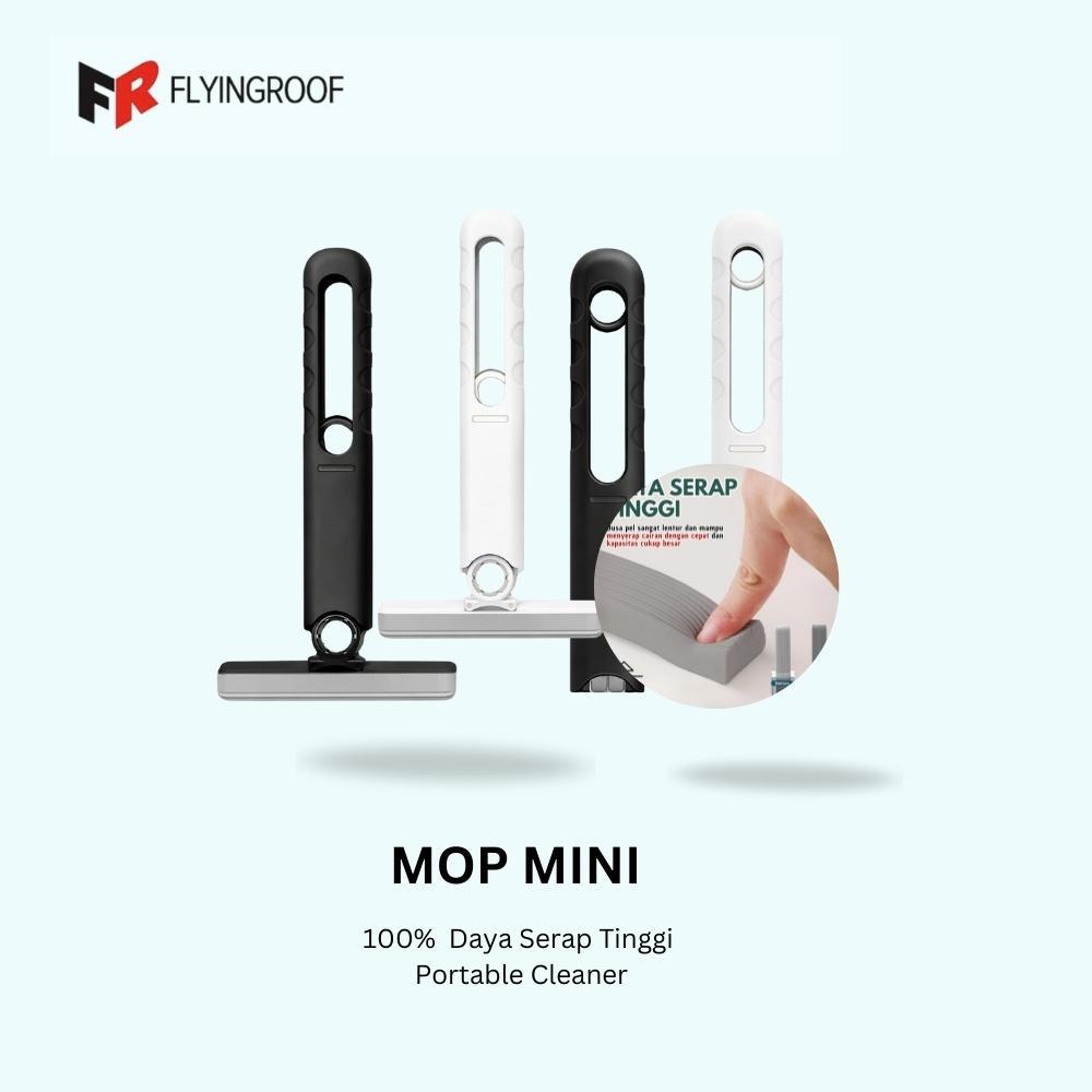 Alat Pembersih Serbaguna Mop Mini Alat Pembersih Meja,Kaca & Lantai Praktis Daya Serap Tinggi