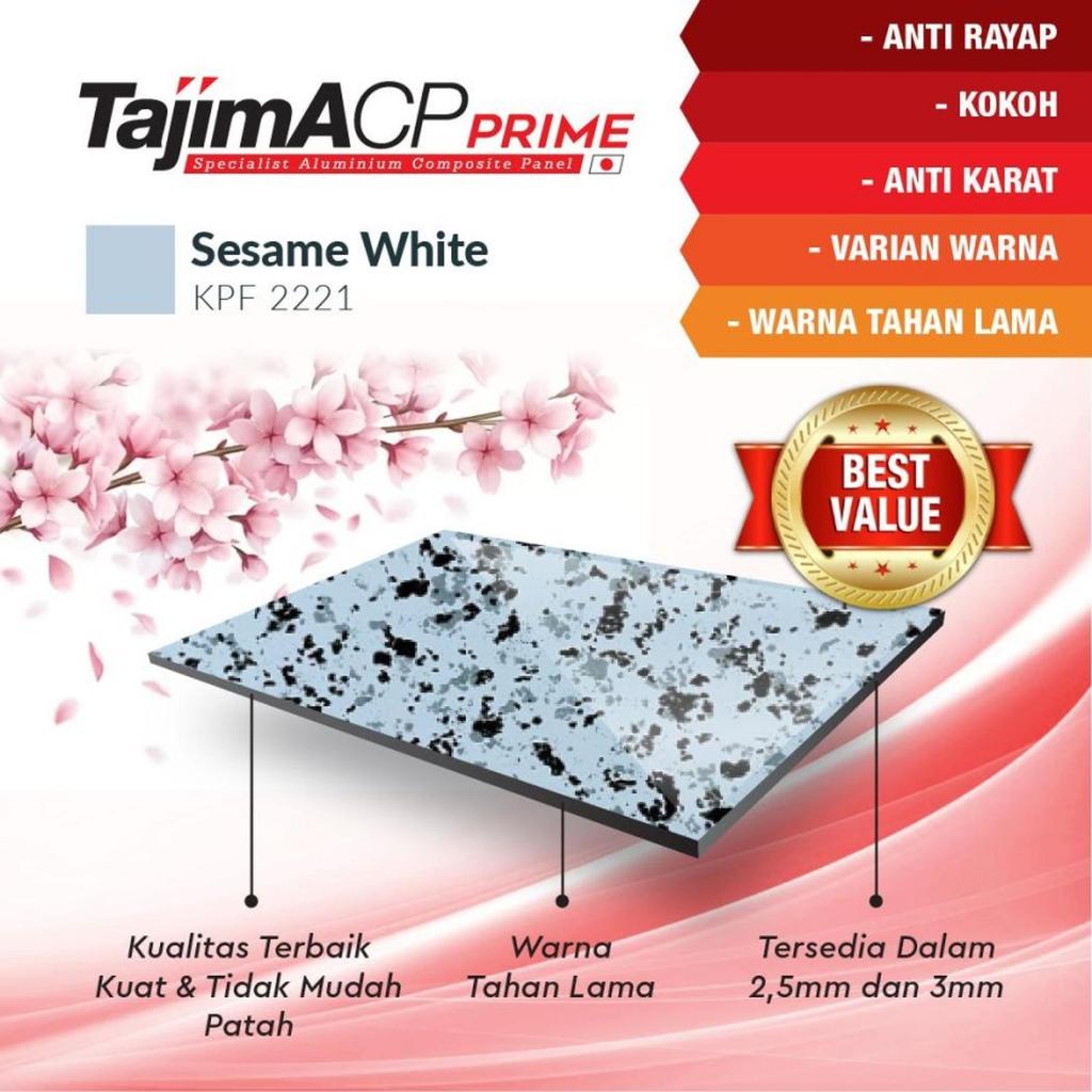 ACP Tajima 3mm Indoor - Sesame White
