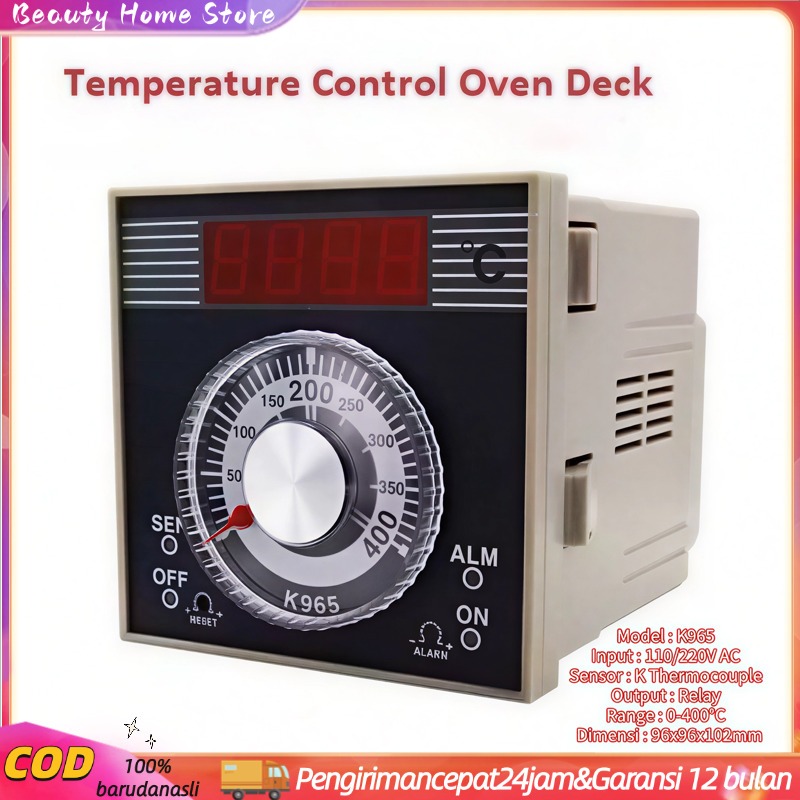 K965 Module Modul Digital Oven Deck Temperature Temperatur Suhu Controller Control Kontroller Kontro