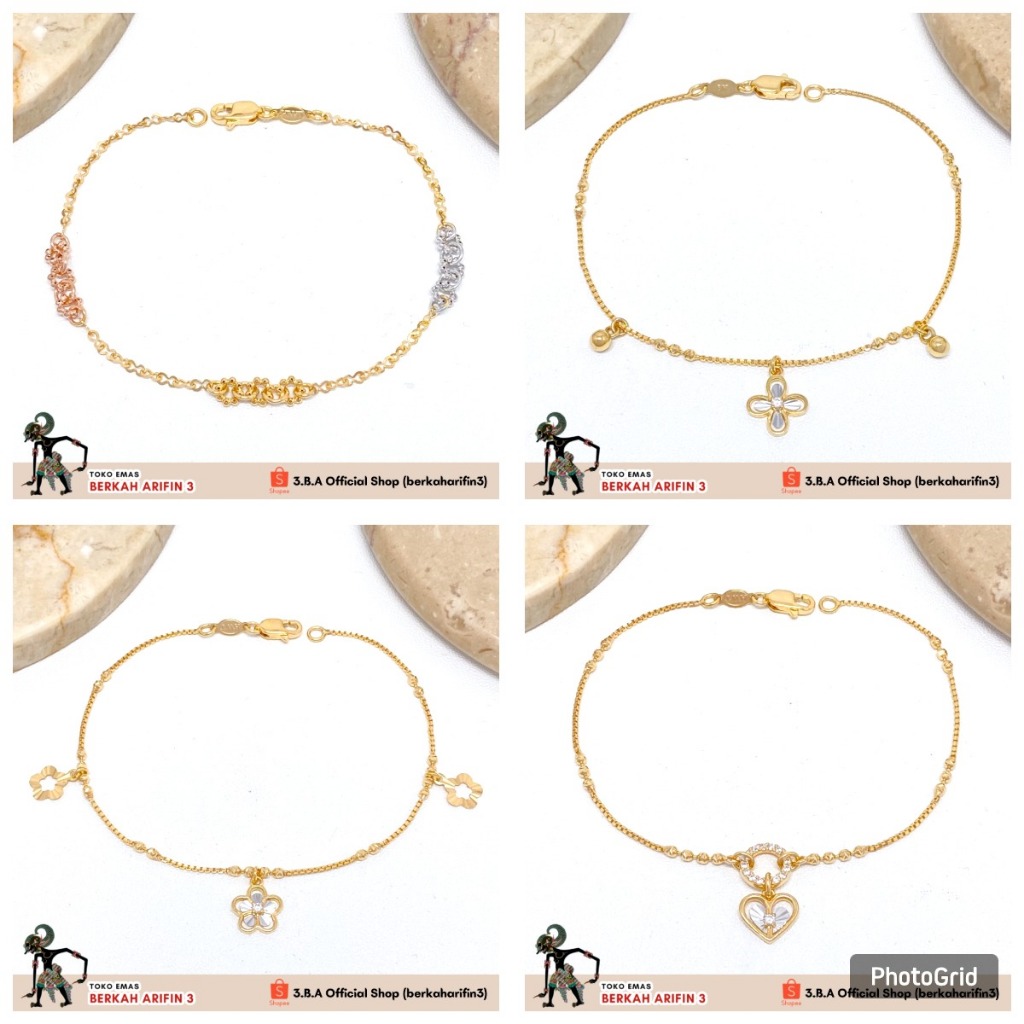 berkaharifin3-Gelang Variasi Terbaru By HWT Gold 8K