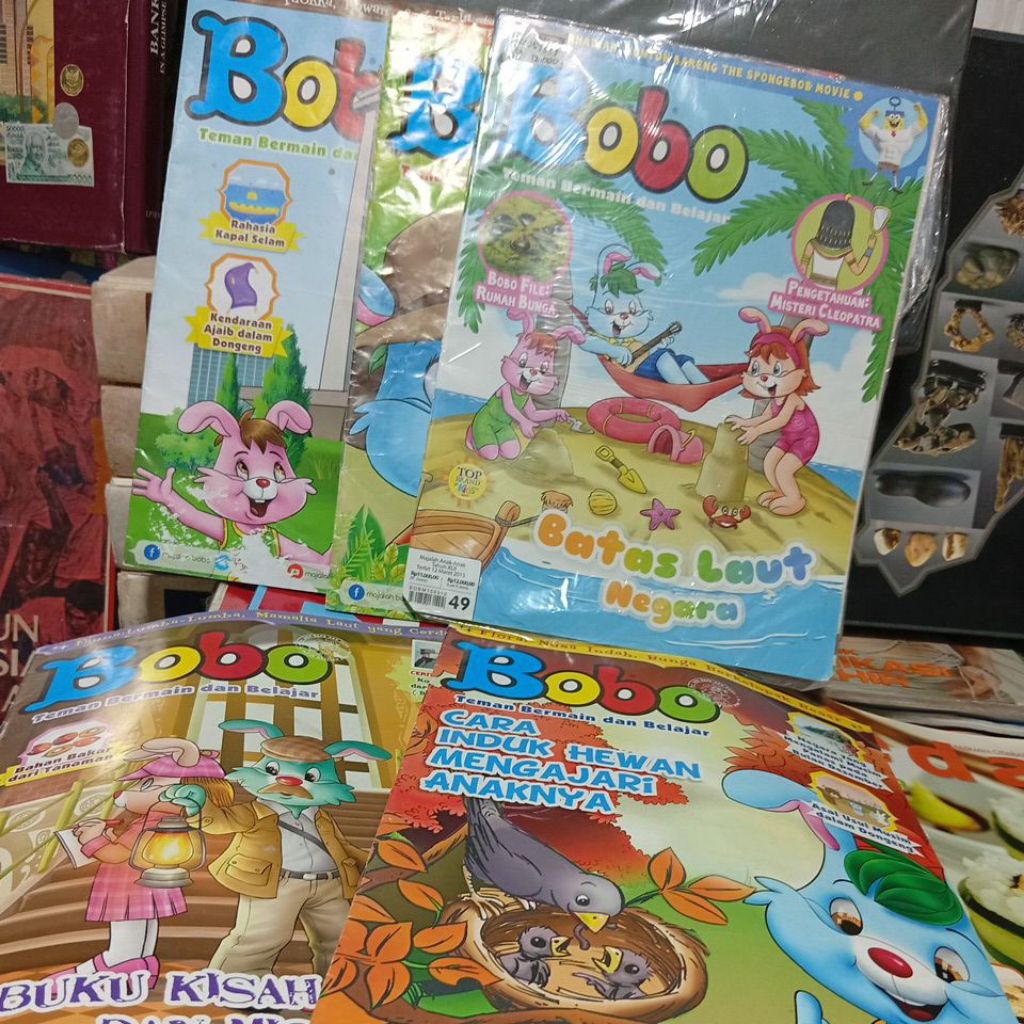 majalah bobo bekas original