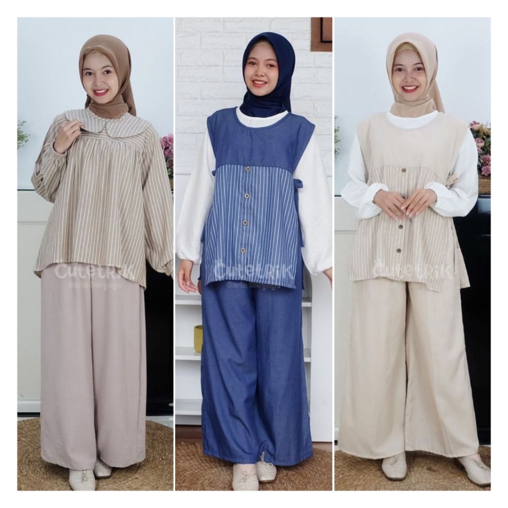 Set Kulot Terbaru Cila, Amara by  Cutetrik