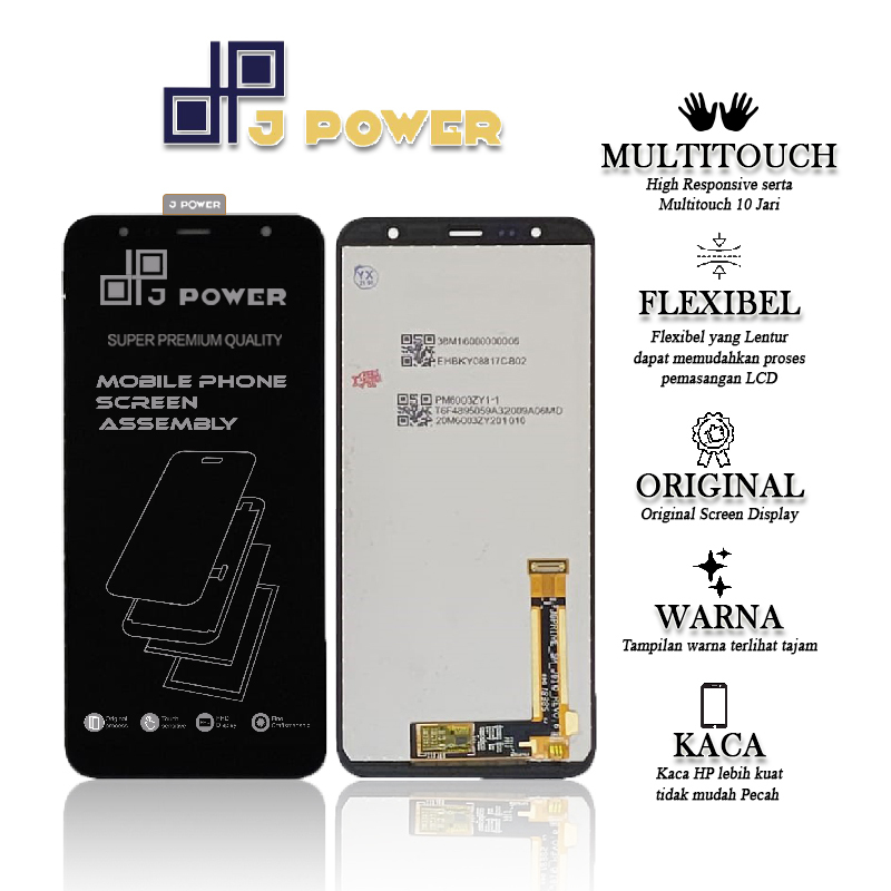 LCD TOUCHSCREEN SAMSUNG J6+ J6 PLUS 2018 - J4+ J4 PLUS 2018 LCD TS FULLSET