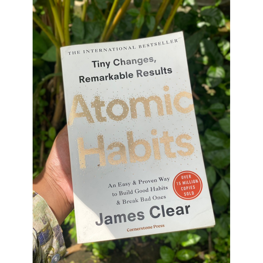 Preloved Buku Atomic Habits James Clear Buku Original Cornerstone Press UK Gramedia | English