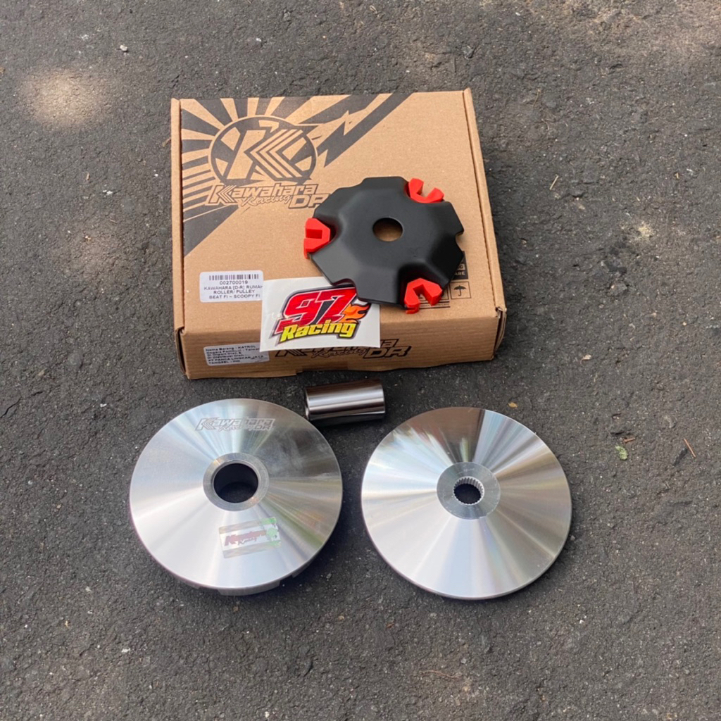 Pulley set Kawahara Beat fi Scoopy Fi | Rumah Roller Kawahara Original
