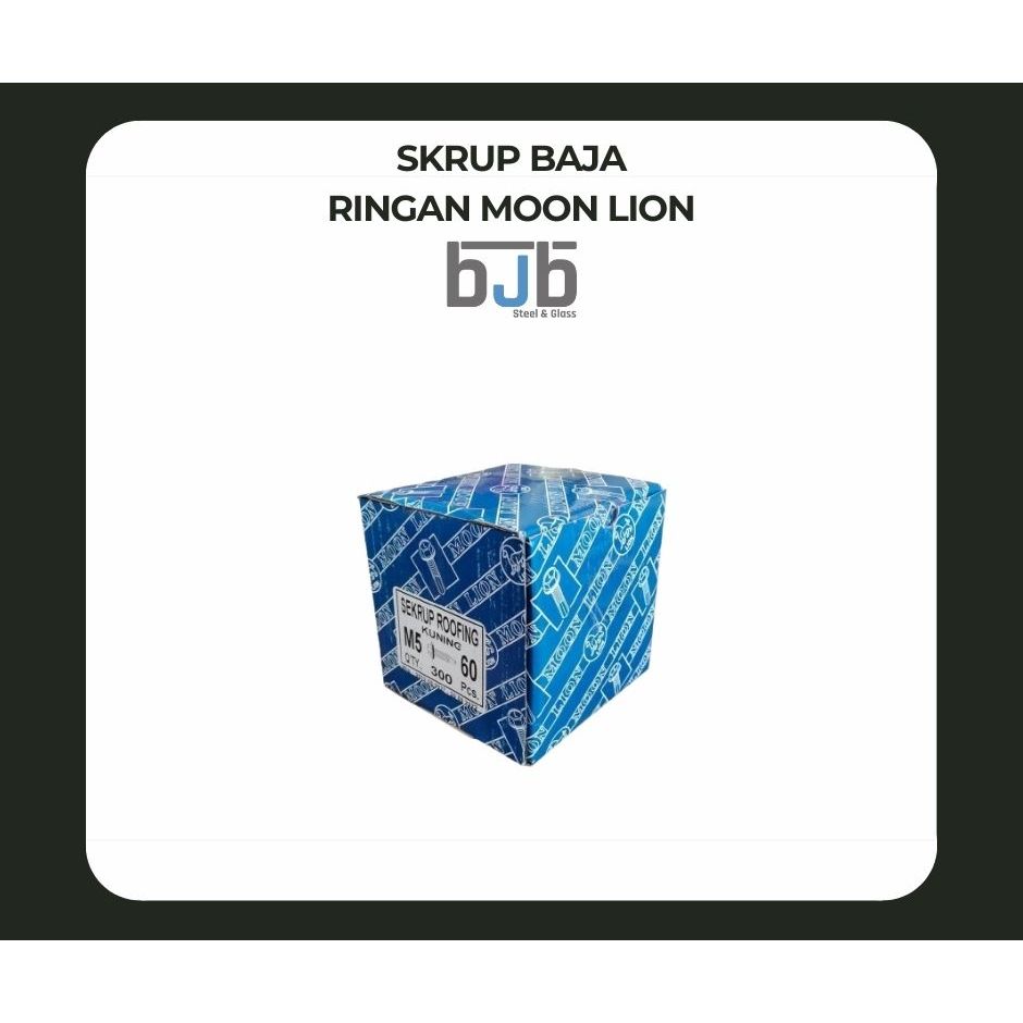Skrup Baja Ringan MOON LION /Baut Baja Ringan