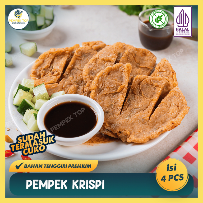 Pempek Krispi Palembang Asli | Cuko Khas Palembang | Frozen Food Enak & Praktis Tinggal Goreng