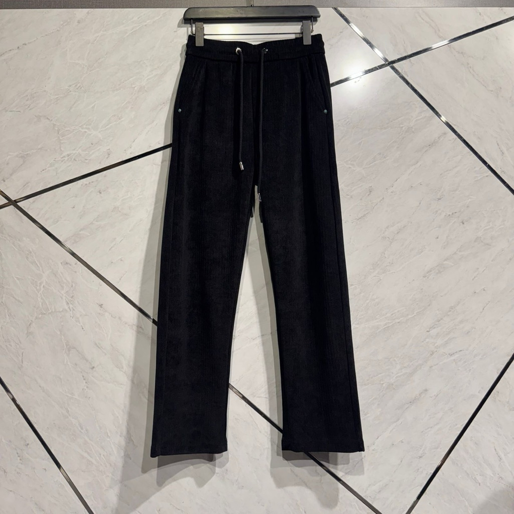 3LV1 Celana Panjang Jogger Black Back motif Multicolor