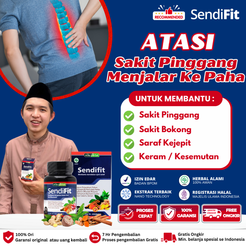 Obat Herbal Sakit Bokong Menjalar Ke Kaki, Obat Nyeri Bokong Sampai Ke Paha Kaki, Obat Saraf Kejepit