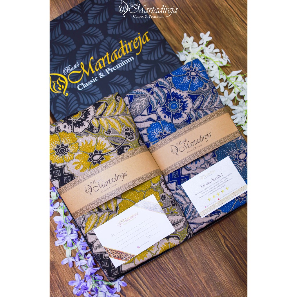 Martadireja - Hampers Hadiah Sarimbit Kain Batik Print Dobby Pa