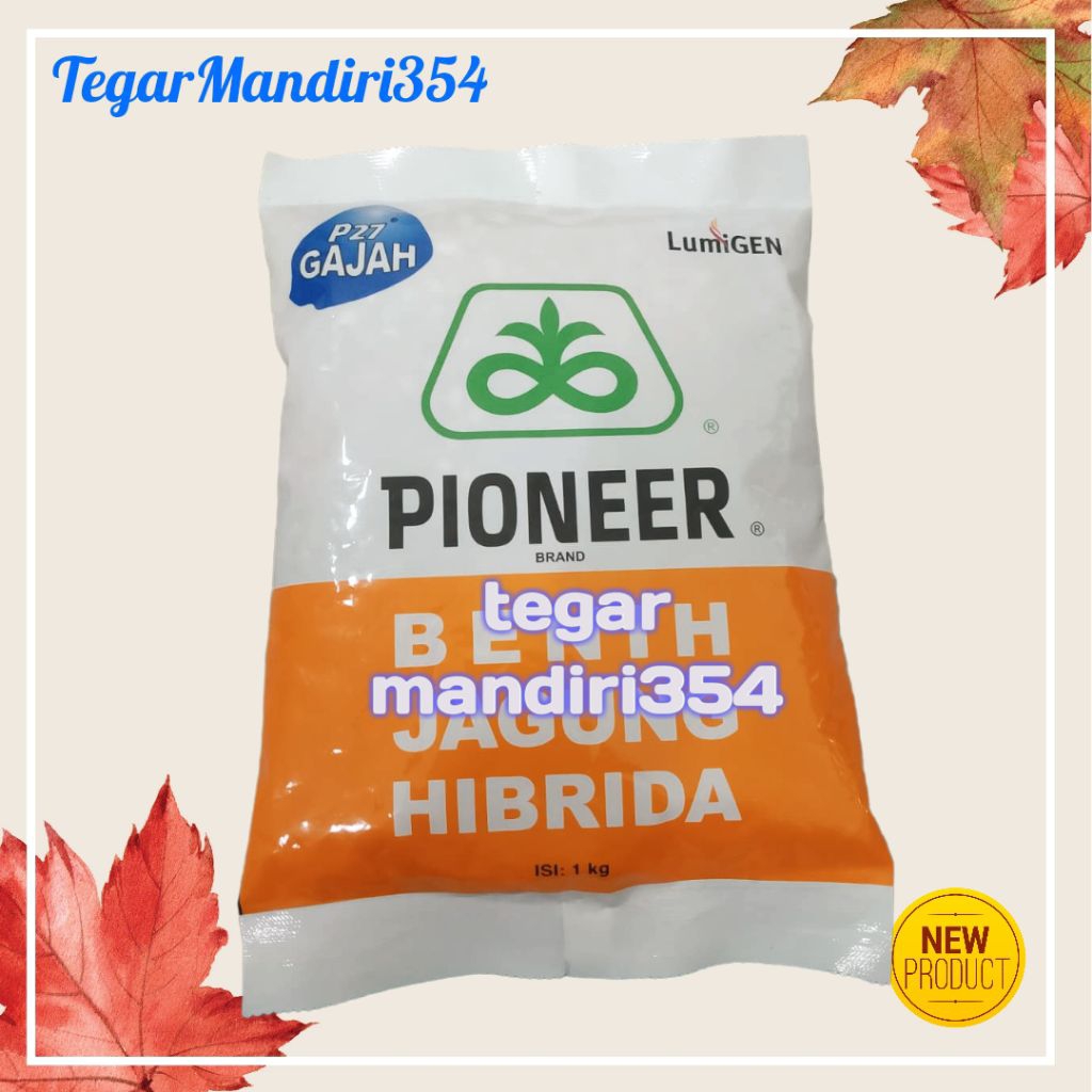 Benih jagung p27 lumigen pioner 27 lumigen benih jagung pioner 27 lumigen kemasan 1kg