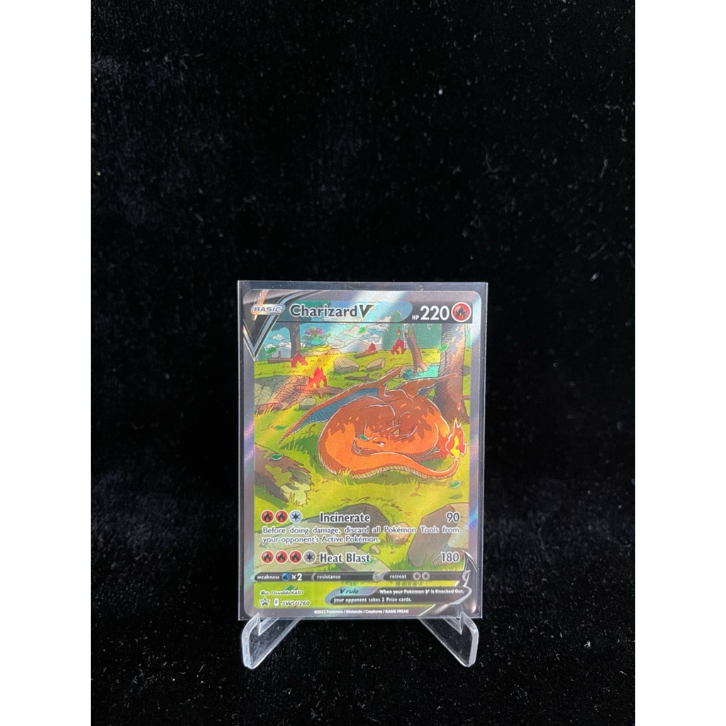 pokemon tcg english charizard v #swsh260 promo charizard swsh upc