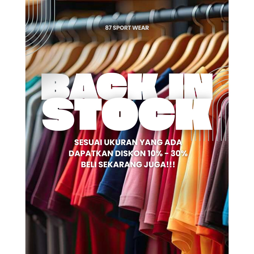 Ready 87SportWear Jaket Ketat Pakaian Olahraga Aerobic/Zumba/Senam/Gym