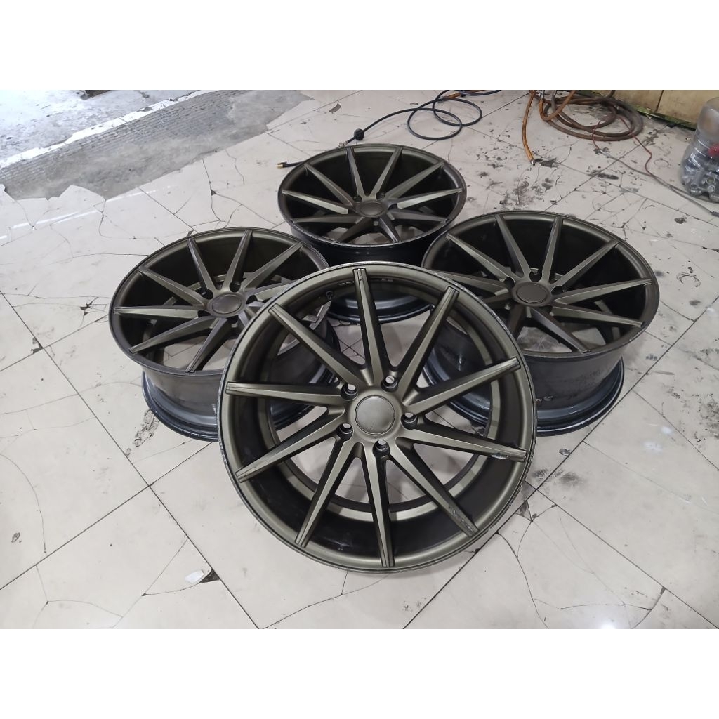 Velg Racing Bekas BMW Vossen Ring 19 Lebar 8,5/9,5 Pcd 5x120 Et 32/45 Bronze