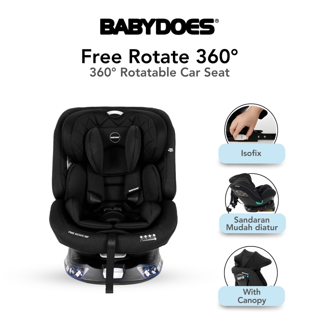 BABYDOES FREE ROTATE Carseat