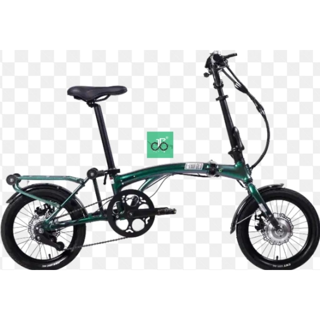 Sepeda Lipat 16" United E-Trifold 8D (E-Bike, 8speed) TERBARU SALE