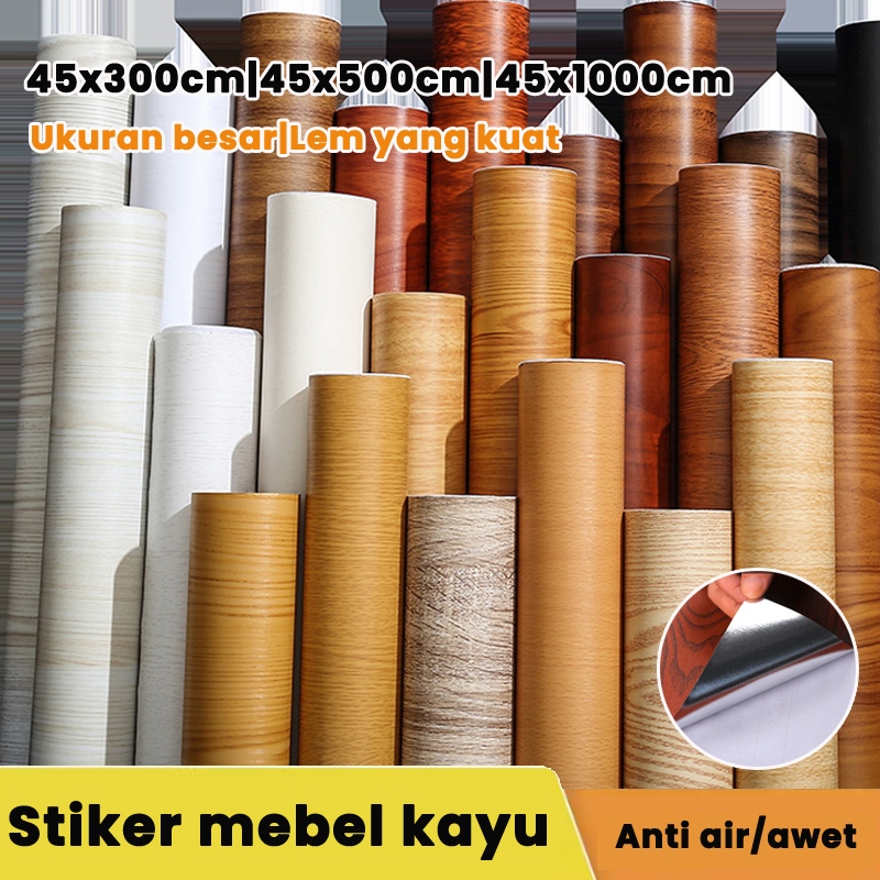 [Lem kuat] wallpaper motif kayu wallpaper lemari wallpaper motif kayu panel walpaper dinding serat k