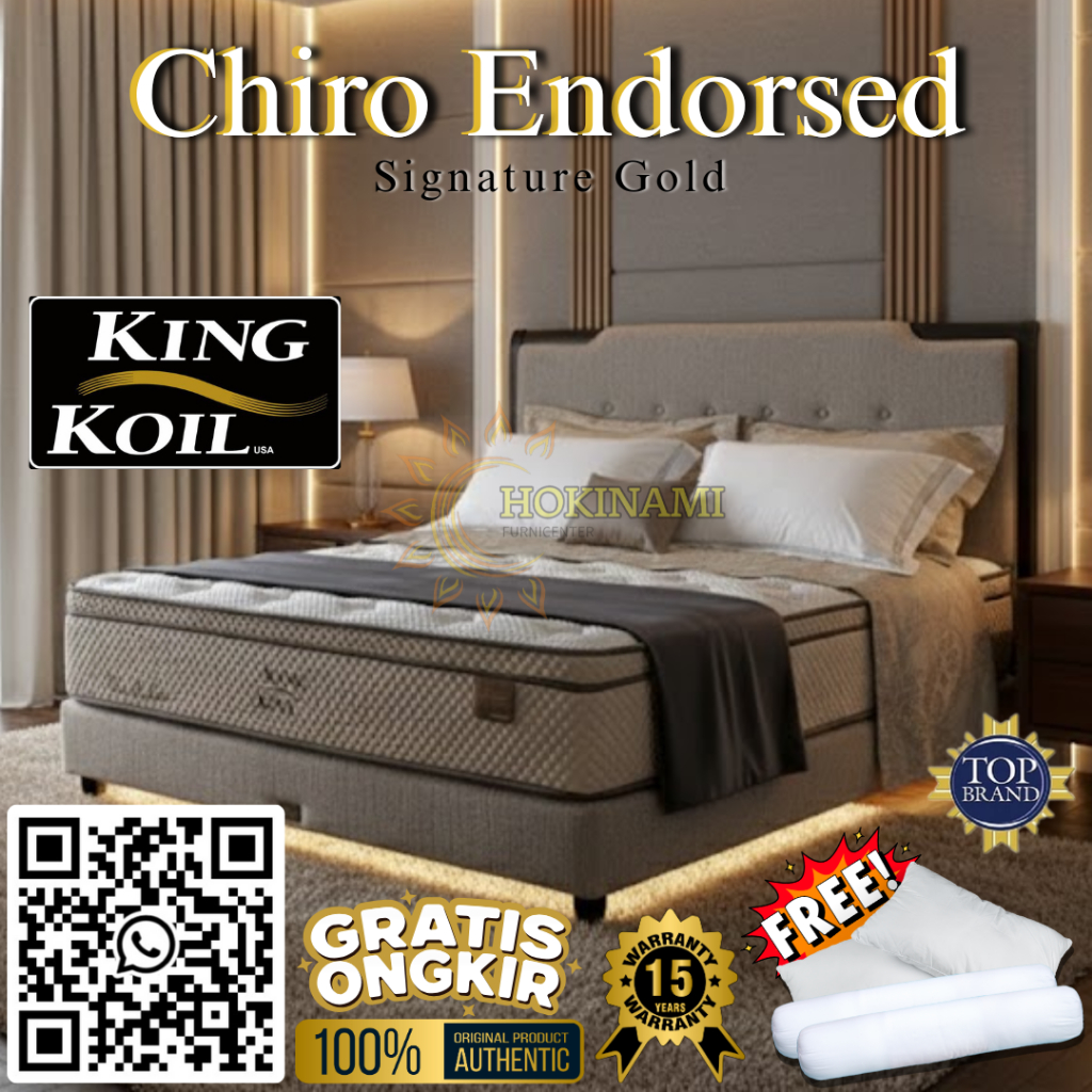 King Koil Springbed Chiro Endorsed