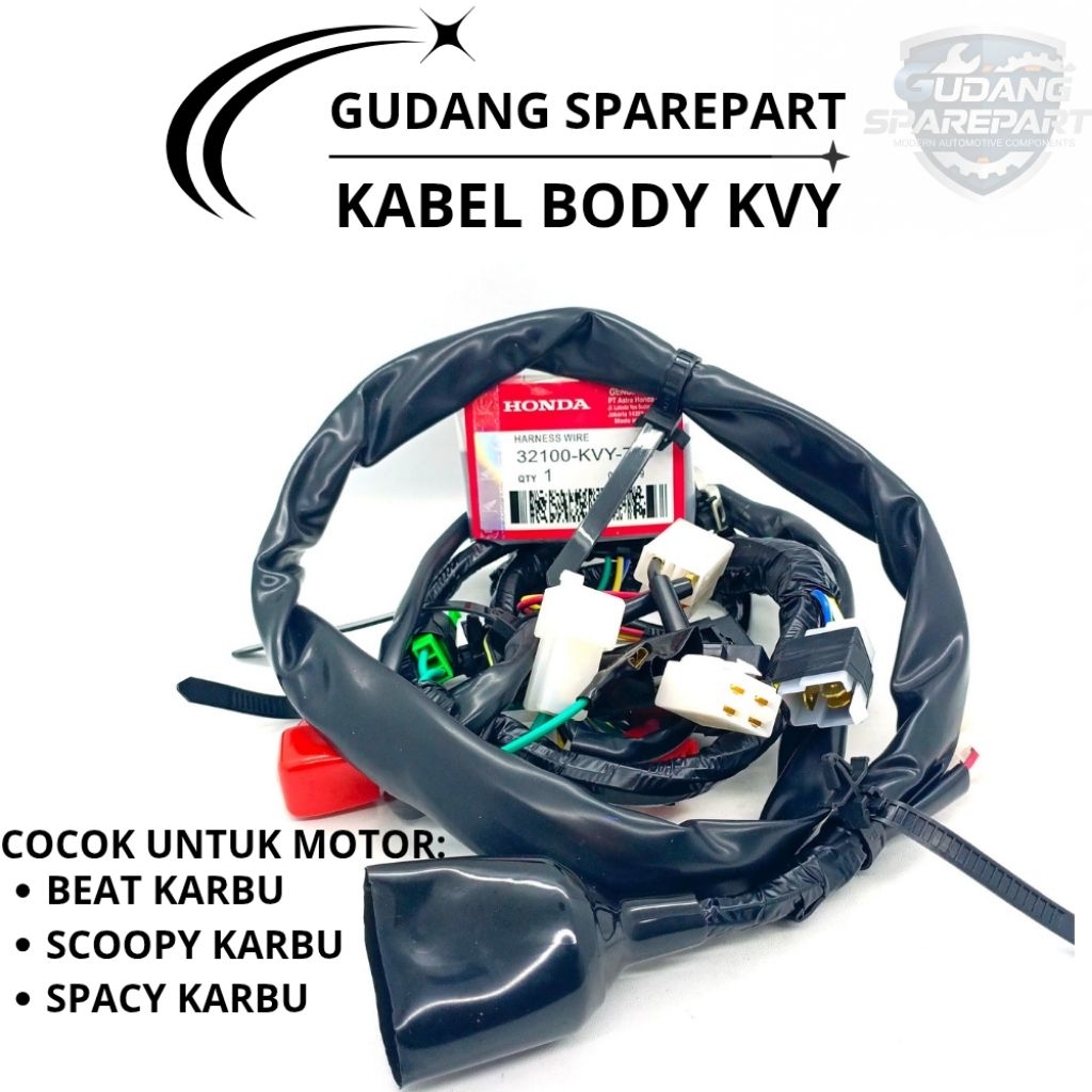 KABEL BODY KVY BEAT KARBU/SCOOPY KARBU/SPACY KARBU.