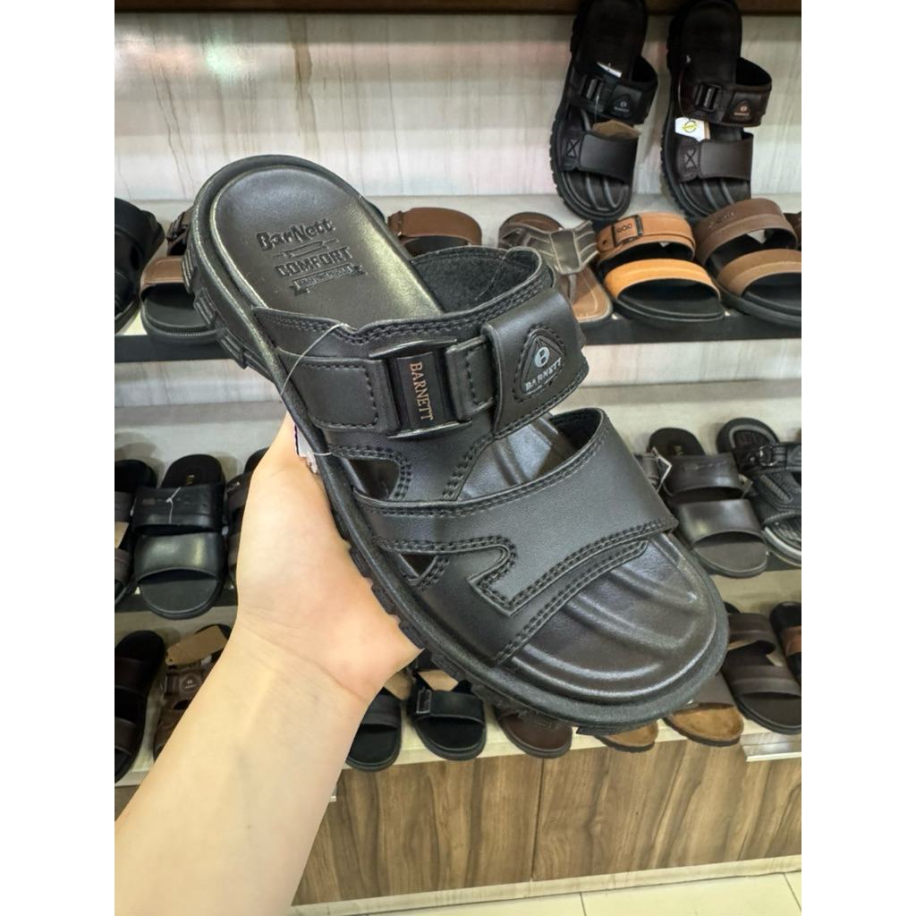 Sandal Barnett Dunlop Pro 01 Sandal Pria Barnett Kulit