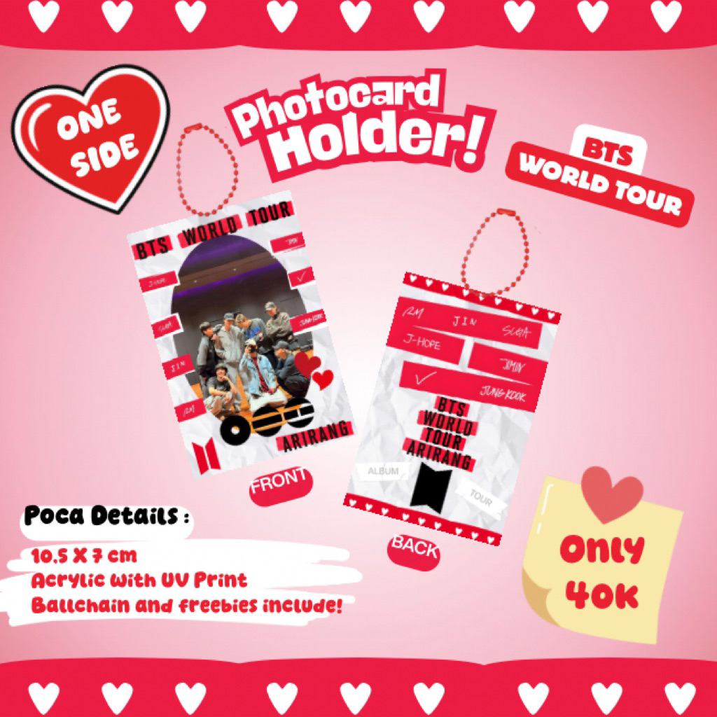 CAHOL BTS WORLD TOUR ARIRANG