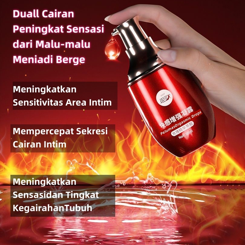 [PRIVASI AMAN]LubriCare Lubricant Pelumas Mawar 30ml Lubricant Gel Orgasmic Gel Wanita Miss V