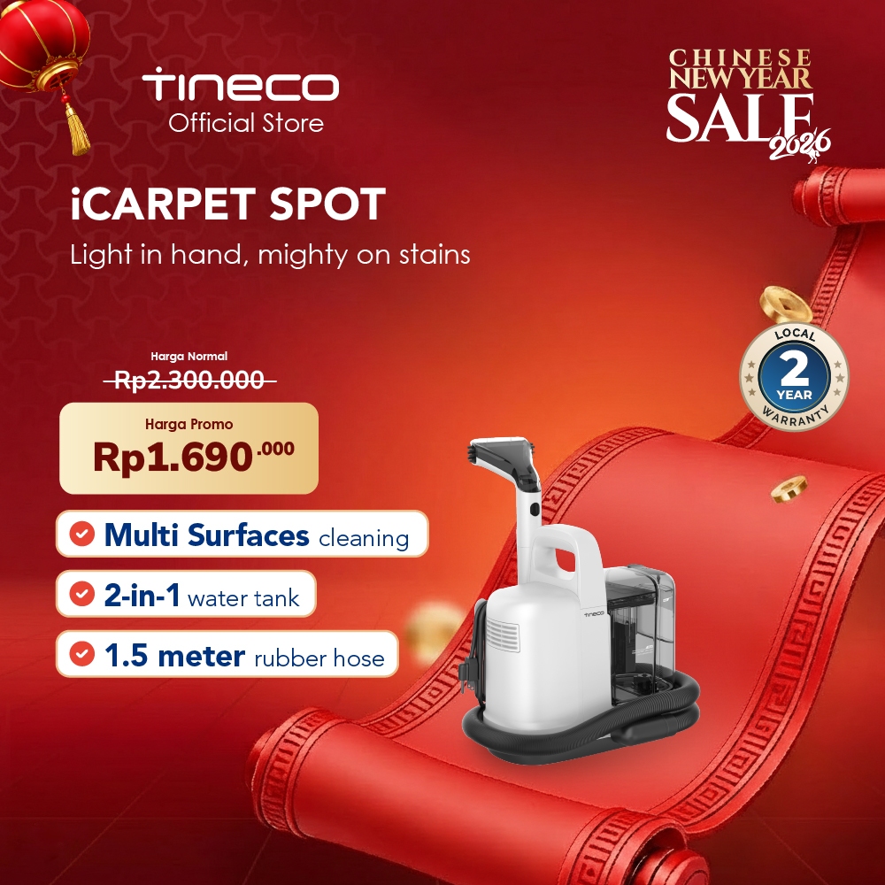 Tineco iCarpet Spot Carpet Cleaner Vakum Pembersih Karpet