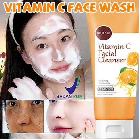 Facial Wash Bright Complete Vitamin C Face Wash 100g Pemutih Wajah Penghilang Flek Hitam Membandel P