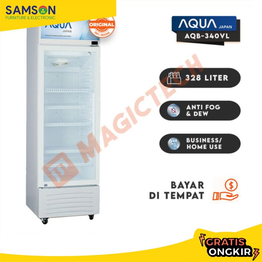 SHOWCASE AQUA AQB-340VL - 338 LITER