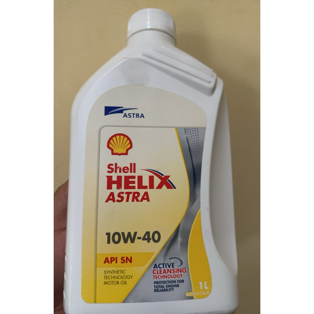 Oli mesin Shell 10/40w full Synthetic