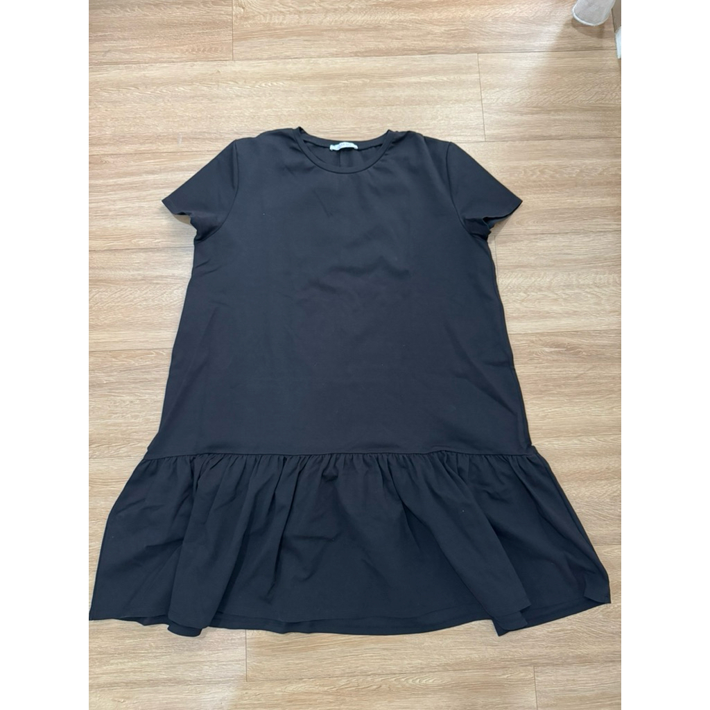 dress wanita zara hitam ori preloved