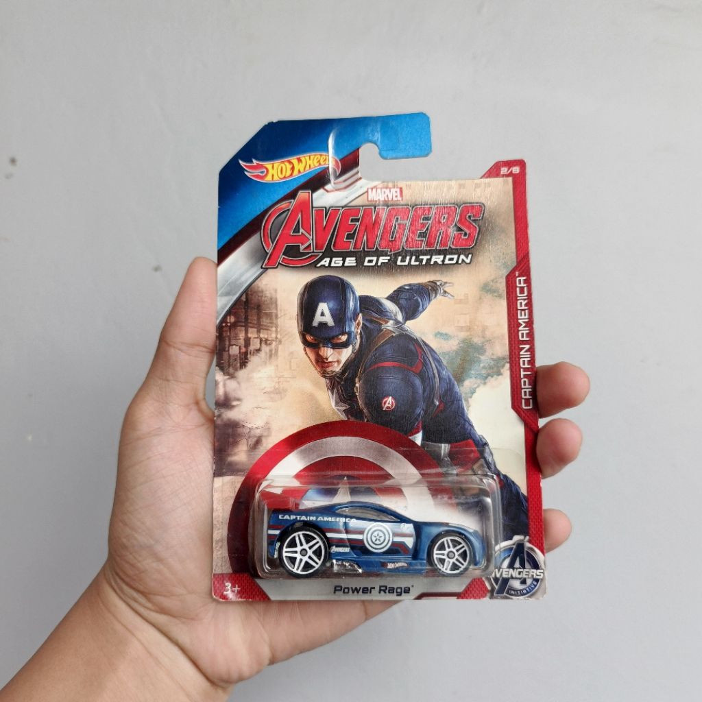 hotwheels avengers power rage
