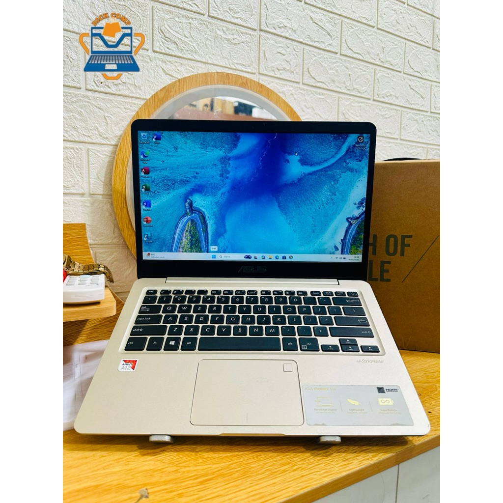 Asus X411QA. amd A12. ram 8/1000+128gb ssd. normal