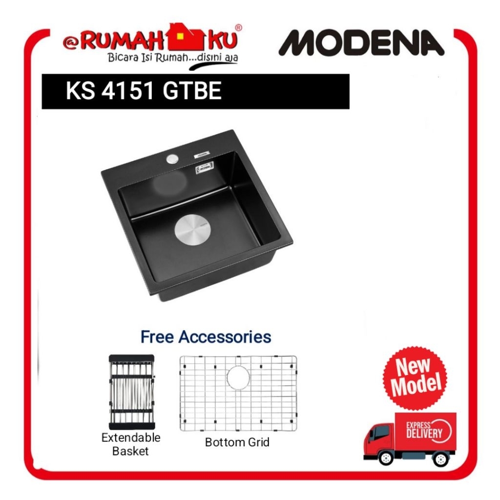 MODENA SINK KS 4151 GTBE Granite/KS4151GTBE